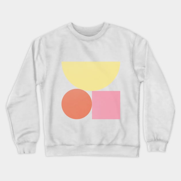 Geometric Shapes Crewneck Sweatshirt by The Printable Studio